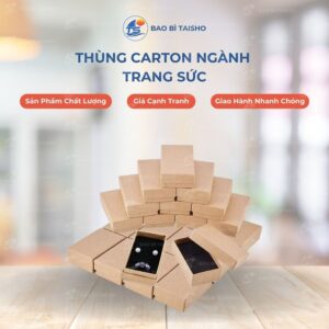 Thùng Carton Ngành Trang Sức