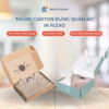 Thùng carton đựng quần áo in flexo