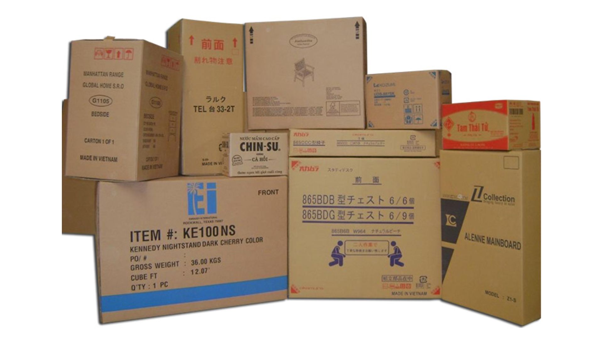 Thùng Carton 7 Lớp In Flexo