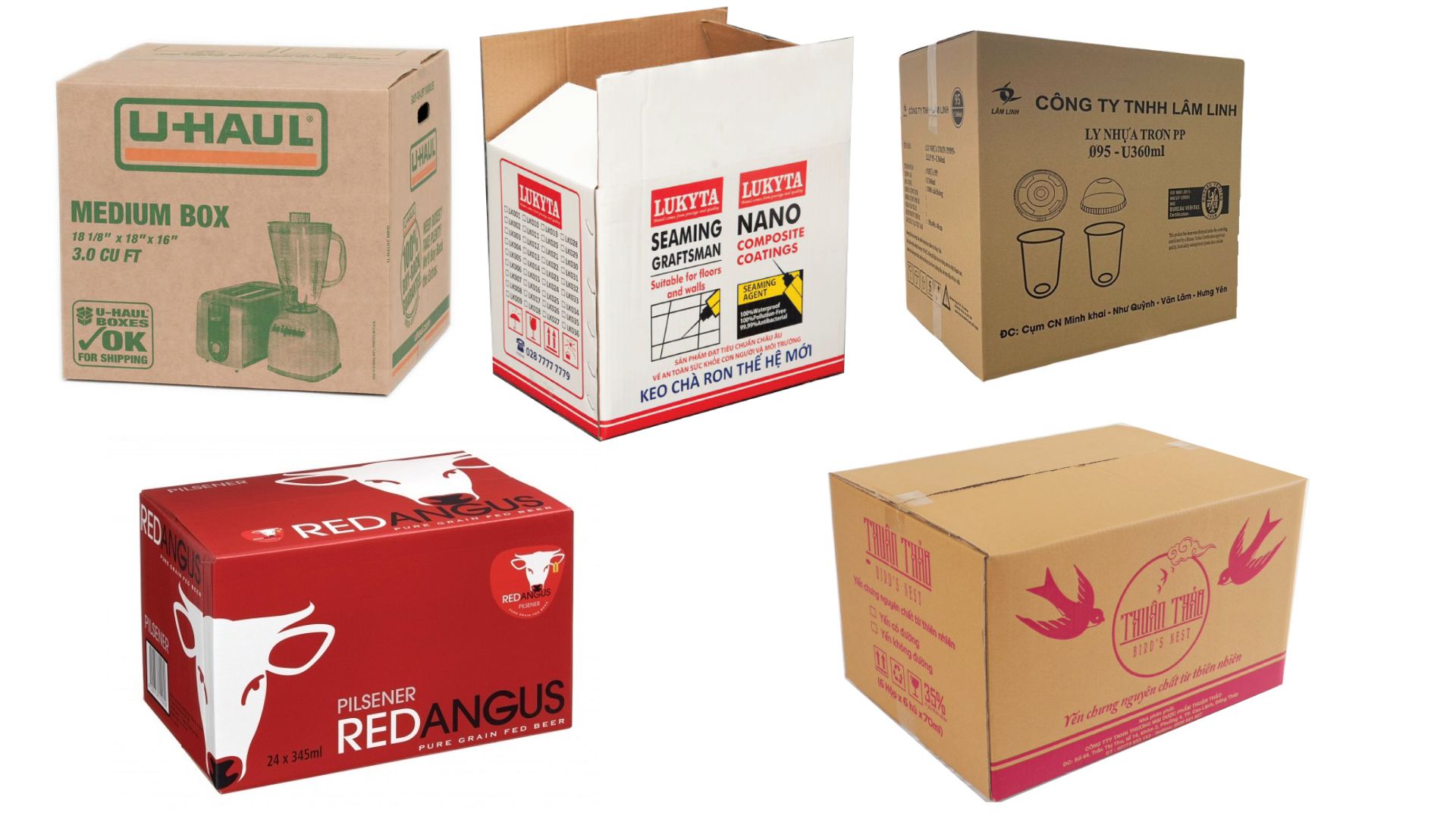 Thùng Carton 7 Lớp In Flexo