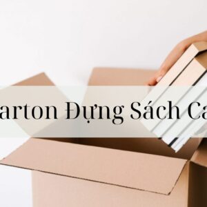 Hộp Carton Đựng Sách Cao Cấp