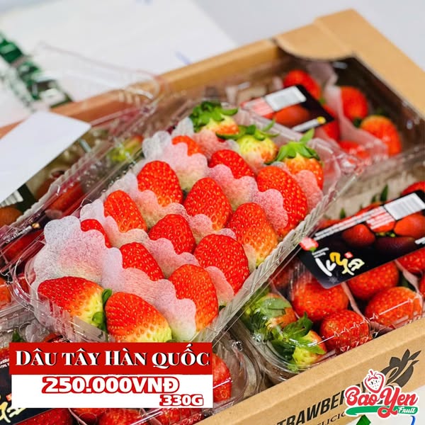 Stt bán dâu tây - Dâu tây nhập khẩu tươi ngon
