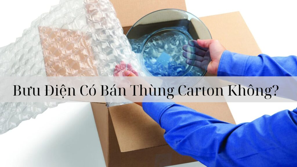Bưu Điện Không Cung Cấp Dịch Vụ Bán Thùng Carton