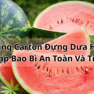 Thùng Carton Đựng Dưa Hấu